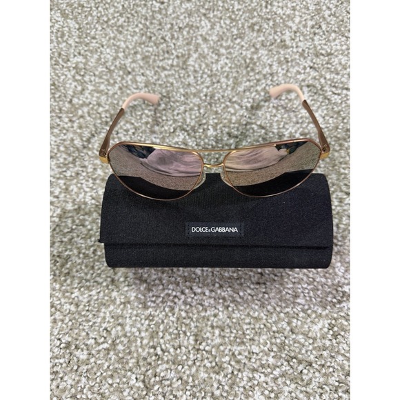 Aviator Accessories - Dolce And Gabban Vintage Aviator Sunglasses Used With Velour Case